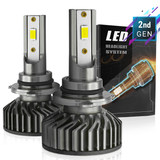Syneticusa 9006/HB4 Low Beams LED Headlight Bulbs, 27W 6000K CSP