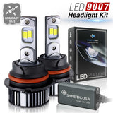 LED 9007 Headlight Kit with packaging on a white background