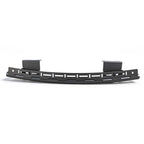 Black metal bumper on a white background