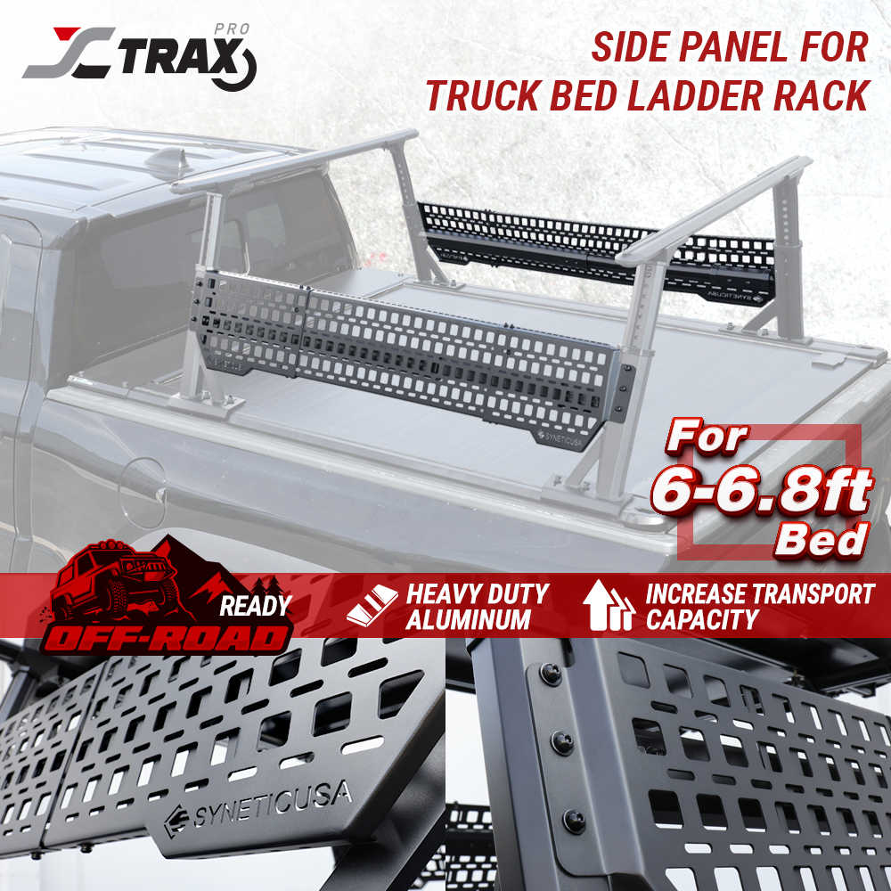 R1 Heavy Duty Aluminum Ladder Rack for Retractable PRO Series Truck Bed Cover