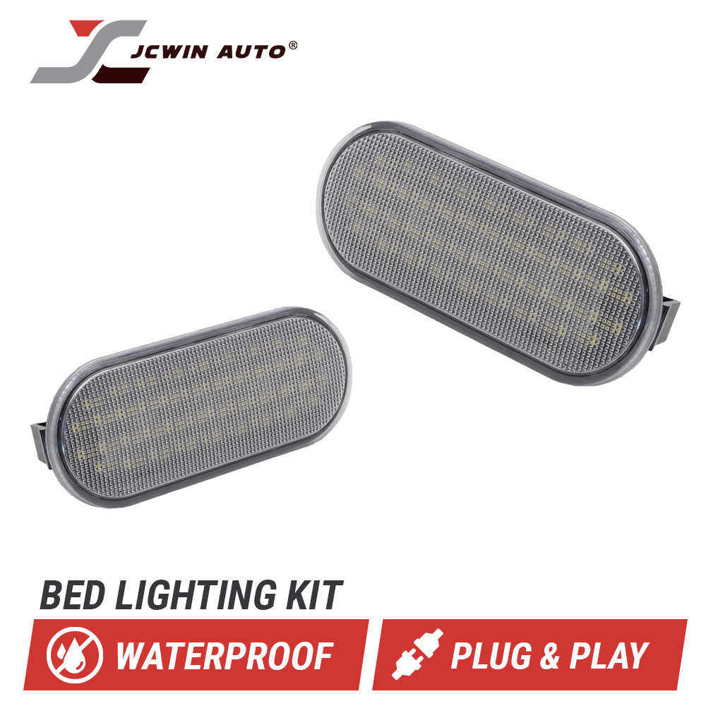 Waterproof LED bed lighting kit for trucks, plug and play installation
