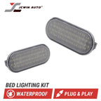 Waterproof LED bed lighting kit for trucks, plug and play installation
