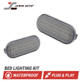 Waterproof LED bed lighting kit for trucks, plug and play installation