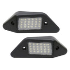LED side marker lights for trucks and SUVs, durable black housing with bright illumination
