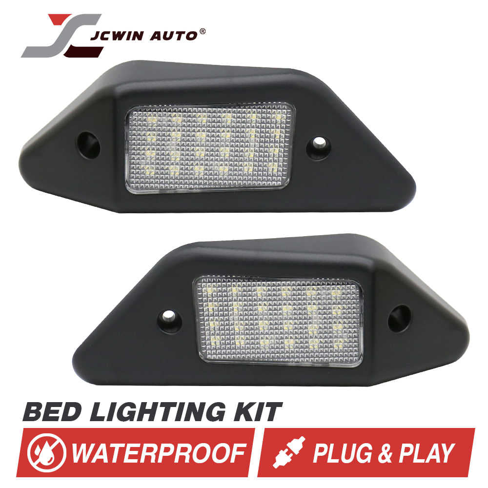 Waterproof LED bed lighting kit for trucks, plug-and-play installation