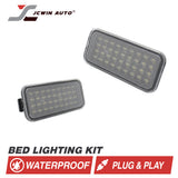 Waterproof LED bed lighting kit for trucks, plug and play installation