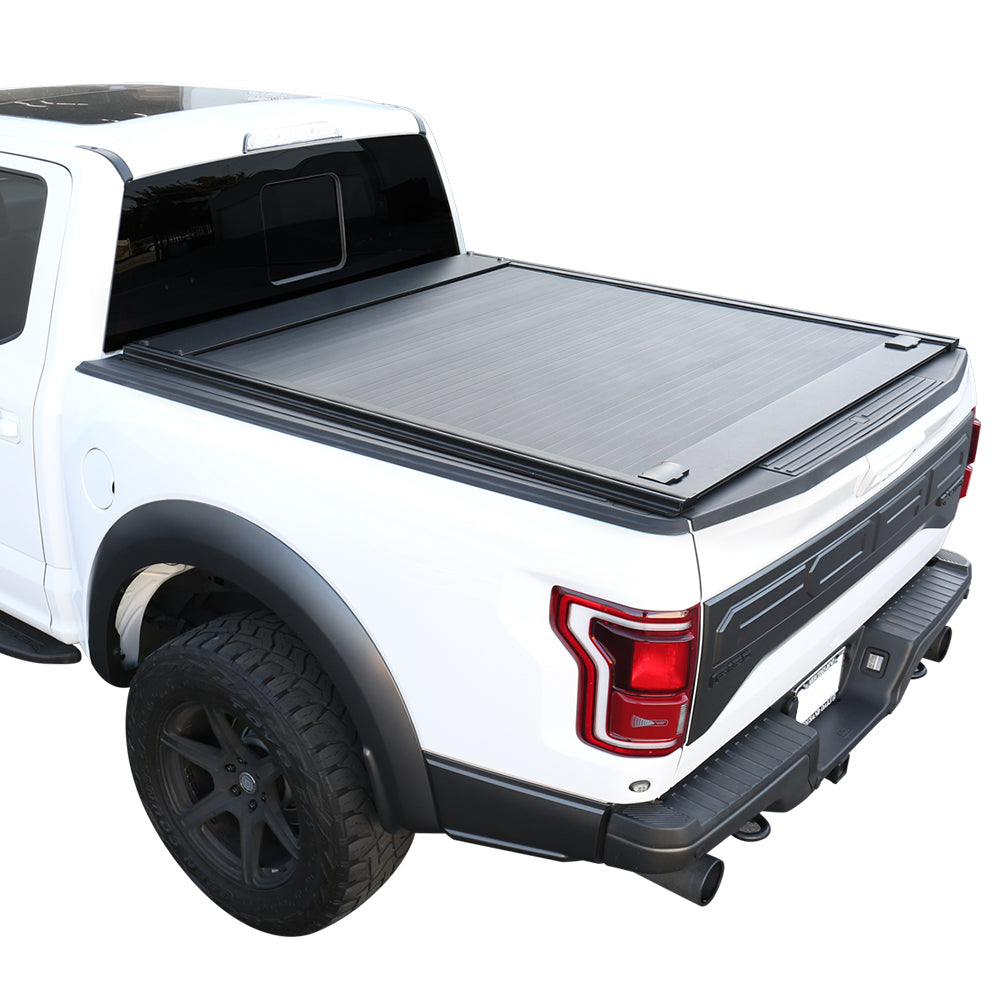 Hard Aluminum MB Manual Retractable Tonneau Cover