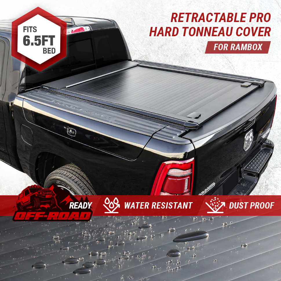 Rambox MR PRO Retractable Aluminum Tonneau Cover