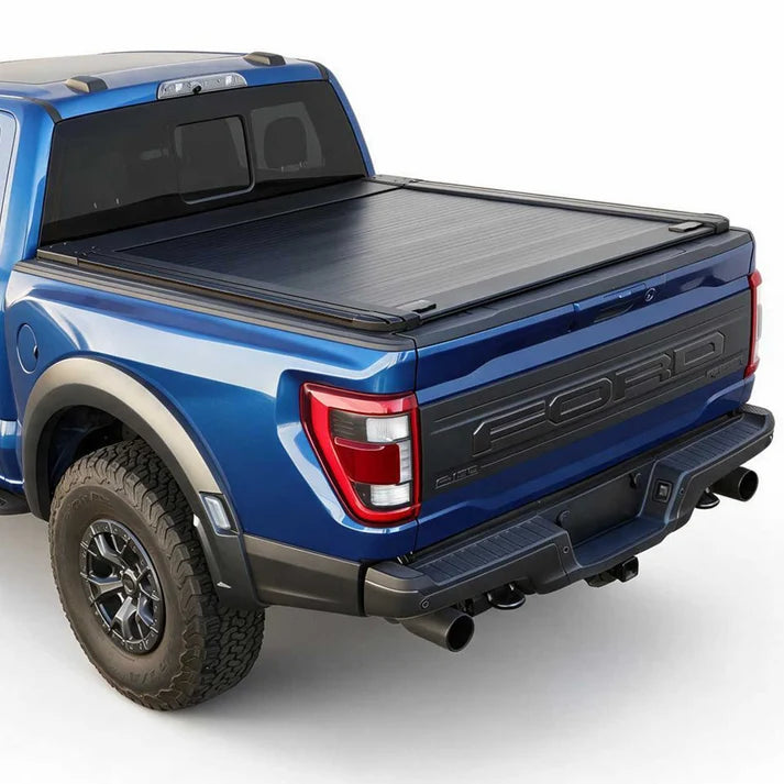 Ford F-150 MR PRO Retractable Tonneau Cover w/Double T-Slot Upgraded