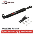 JCwin Auto tailgate assist cylinder with mounting hardware, shown on a white background with the JCwin Auto logo and 'TAILGATE ASSIST' text.