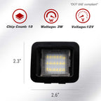 LED License Plate Assembly White 6000K Tag Light