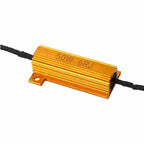 50W 6ohm gold resistor for automotive LED lighting systems