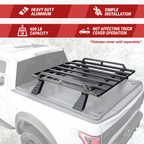 R2 Heavy Duty Aluminum Luggage Rack w/ T-Slot Channels