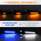 2 PCS - BMW E46 LED Side Marker Turn Signal Lights