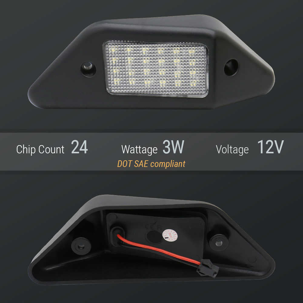 3W 12V LED truck marker light with 24 chips, DOT SAE compliant, for Toyota Tacoma 2016-2019 and Tundra 2014-2020