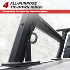 R1L Heavy Duty Aluminum Ladder Rack for Retractable PRO Series Truck Bed Cover (for 6ft - 6.8ft Bed)