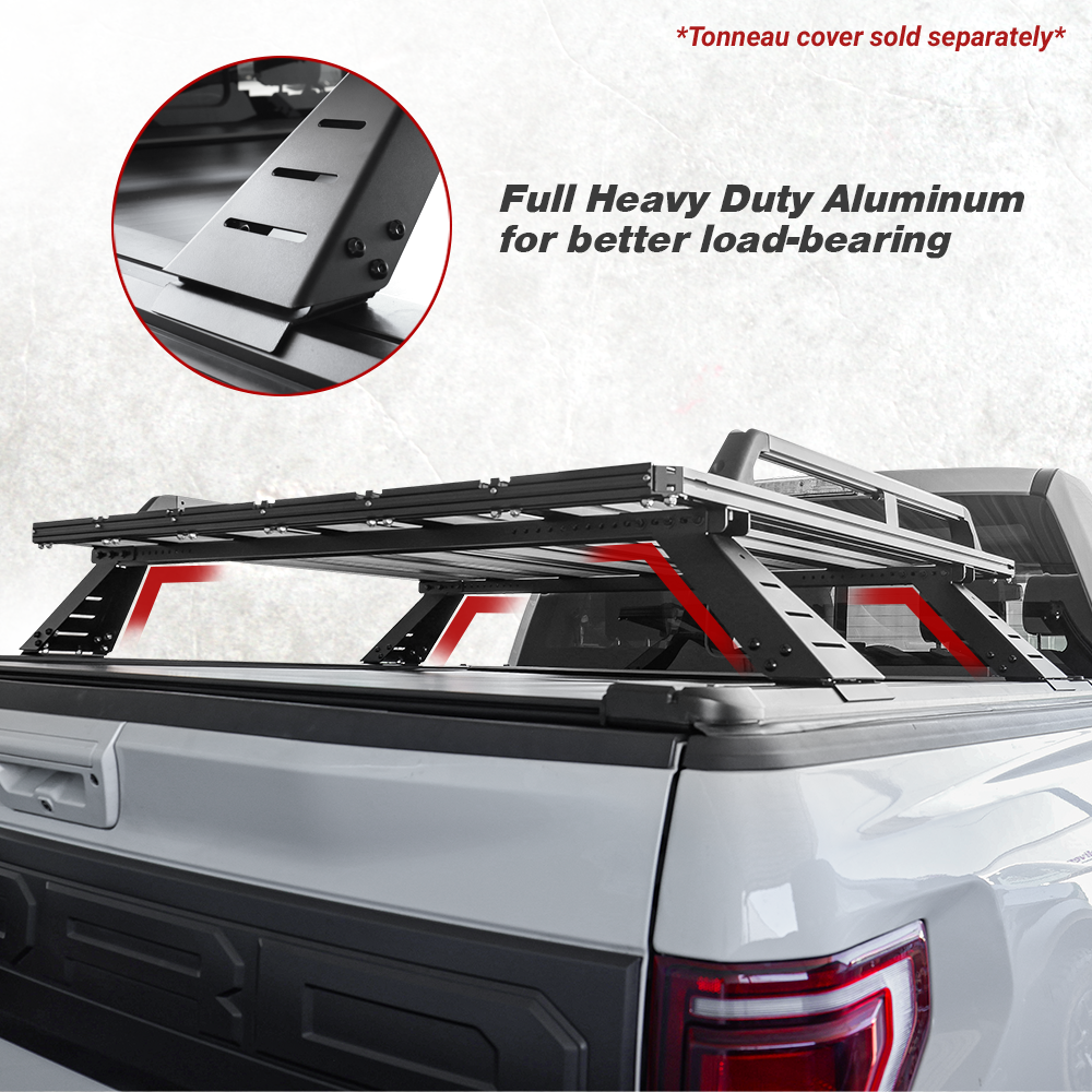 R2 Heavy Duty Aluminum Luggage Rack w/ T-Slot Channels