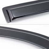 Two views of a car roof spoiler on a white background