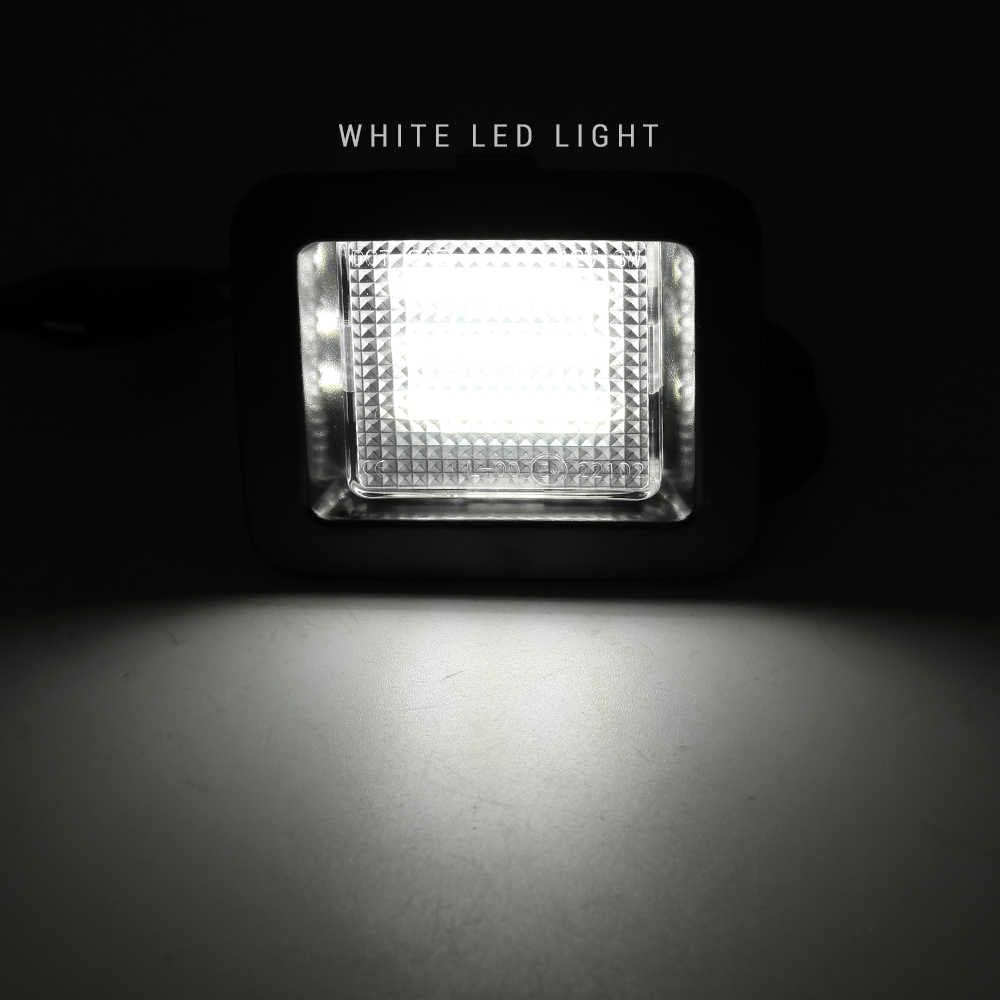 LED License Plate Assembly White 6000K Tag Light