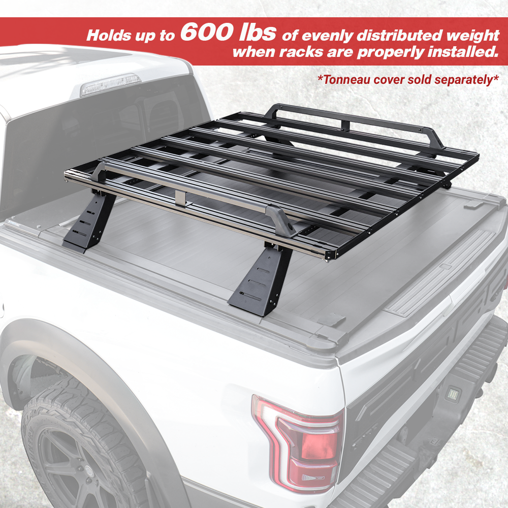 R2 Heavy Duty Aluminum Luggage Rack w/ T-Slot Channels