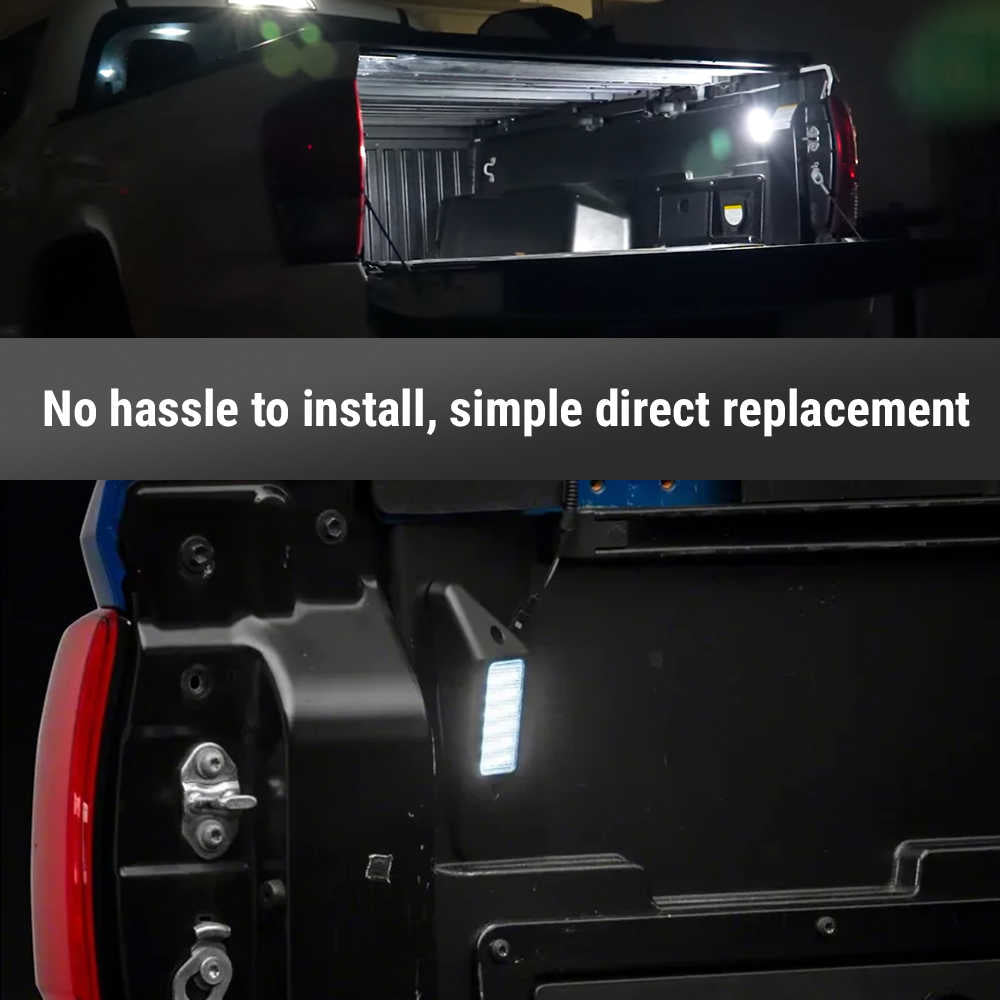 LED truck bed light kit for Toyota Tacoma 2016-2019 and Tundra 2014-2020 — easy install, direct replacement