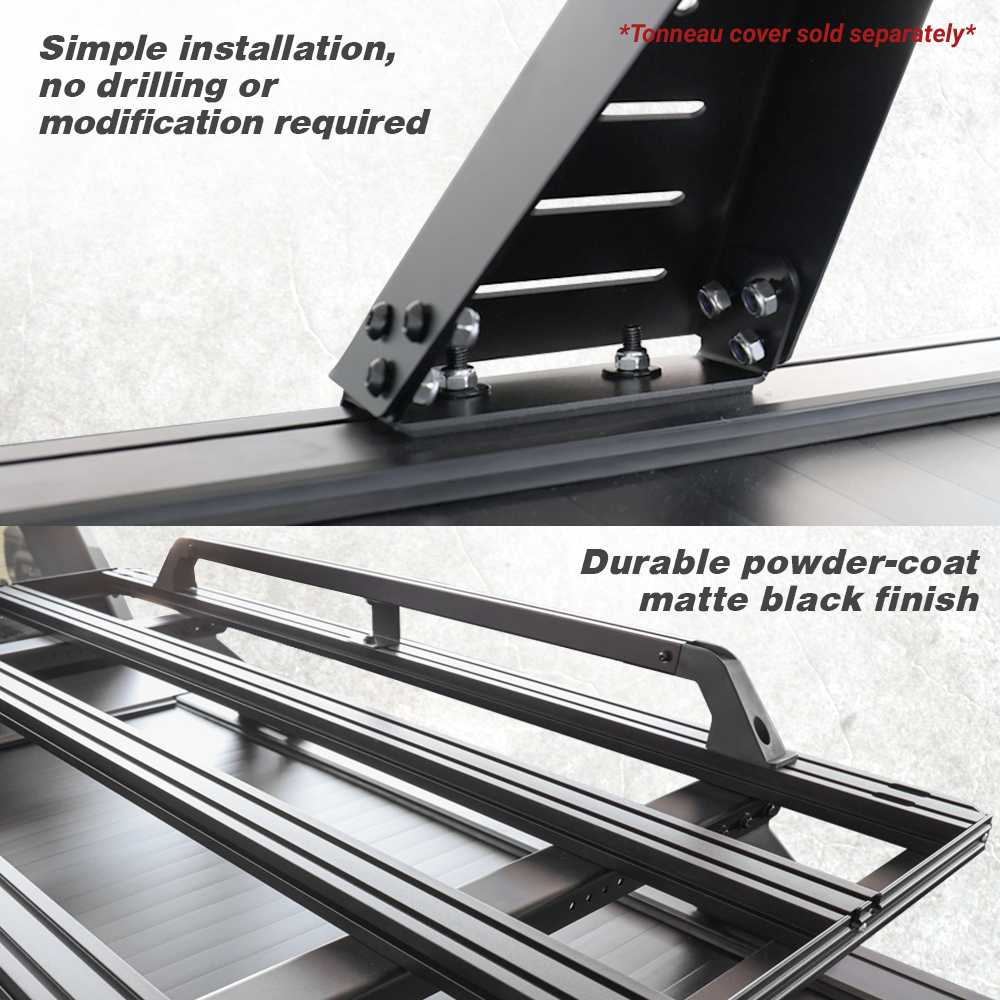 R2 Heavy Duty Aluminum Luggage Rack w/ T-Slot Channels