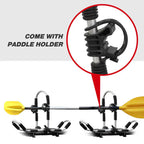 Foldable Roof Rack Carrier - Universal 2-in-1 Aluminum | Black
