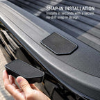 Stake Pocket Covers Caps Truck Bed Rail Protection Black 2 pcs