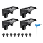4 Sets of Truck Bed Adaptor Kit for Aluminum Ladder Rack