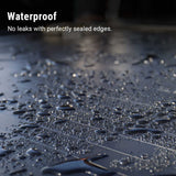 close up view on mb retractable showing waterproof feature