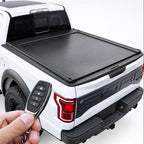 F150 short truck bed with tonneau cover and key fobs
