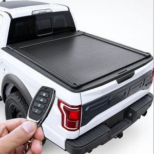 F150 short truck bed with tonneau cover and key fobs