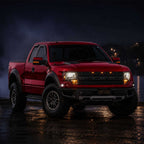 Ford F-150 Raptor Side Marker White LED Turn Signal Lights Smoked Lens