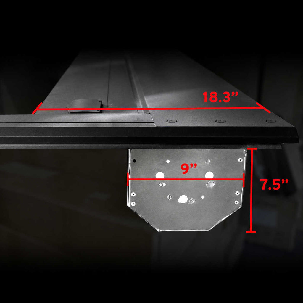 Upgraded Nissan Frontier MR PRO Retractable Tonneau Cover