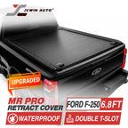 Ford F-250/F-350 MR PRO Retractable Aluminum Tonneau Cover Upgraded
