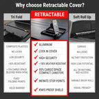 RAM 1500 2500 3500 MR PRO Retractable Tonneau Cover