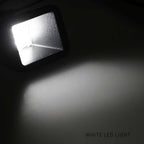 License Plate Light Bulbs Assembly - White LED Clear Lens