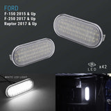 White LED cargo bed light for Ford F-150, F-250, Raptor 2015+, 42 LEDs, bright illumination