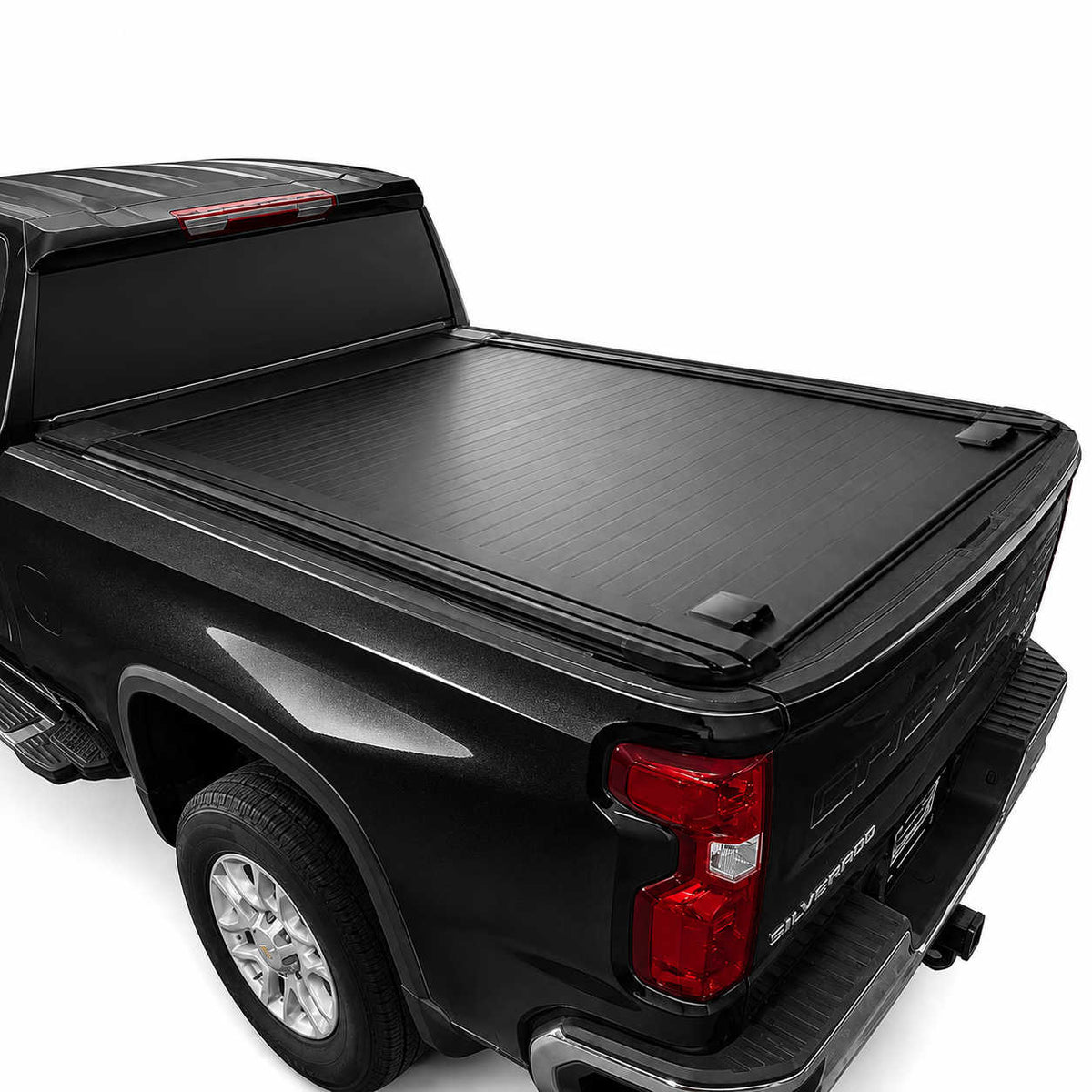 Chevrolet Silverado 2500 3500 6.8ft MRB PRO Retractable Tonneau Cover (Stealth Black)