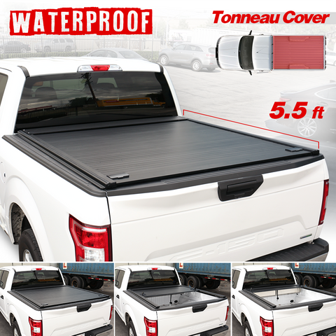 2007-2025 Toyota Tundra 5.5ft Bed Hard Retractable Tonneau Cover