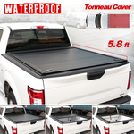 2007-2025 Chevy Silverado/Sierra 5.8ft Bed Hard Retractable Tonneau Cover