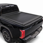 Toyota Tundra pickup truck with a black retractable tonneau cover