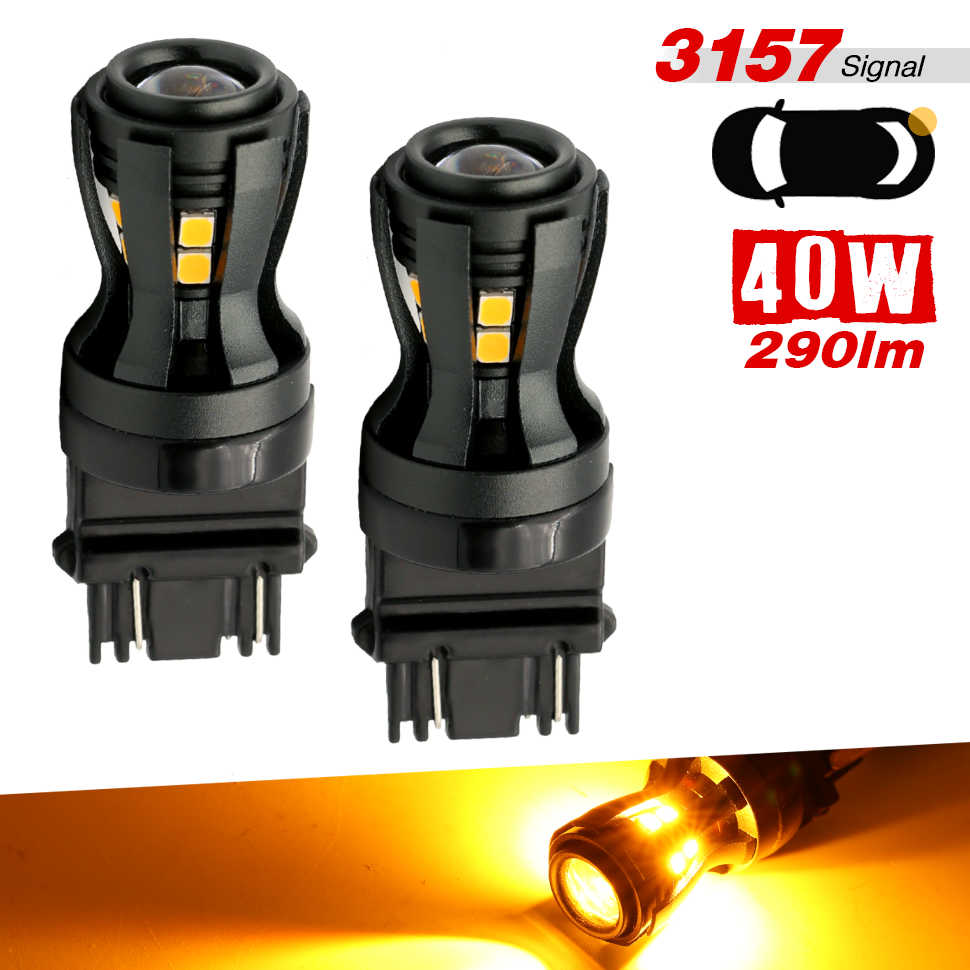 Two LED bulbs with specifications on a white background