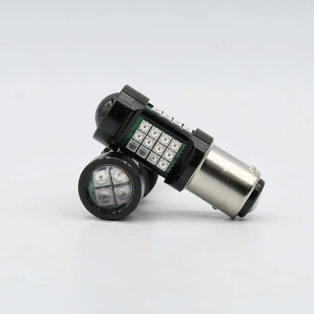 Single Color LED Light Bulbs - White/Amber/Red 36 SMDs - 1156 / 1157 / 3157 / 7443