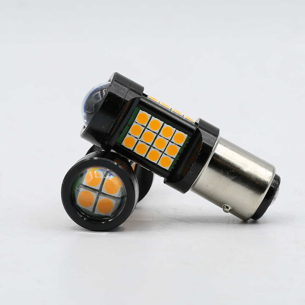 Single Color LED Light Bulbs - White/Amber/Red 36 SMDs - 1156 / 1157 / 3157 / 7443