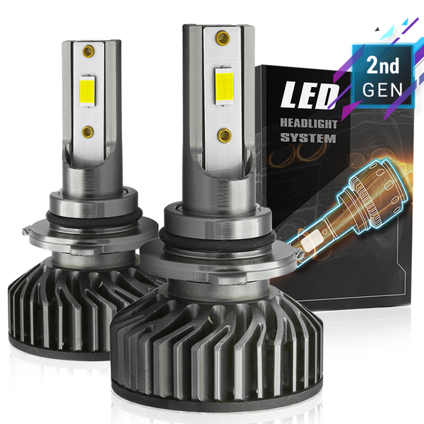 Syneticusa 9006/HB4 Low Beams LED Headlight Bulbs, 27W 6000K