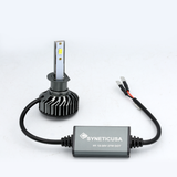 Syneticusa H1 High/Low Beams LED Headlight Bulbs, 27W 6000K CSP