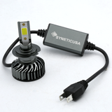 Syneticusa H7 Fog Lights LED Headlight Bulbs, 25W 6000K COB