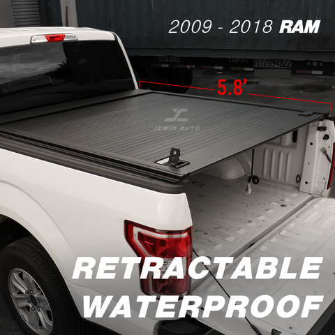 Ram 1500 Retractable Tonneau Cover Hard (2009-2021 5.8ft/5.7 Bed)