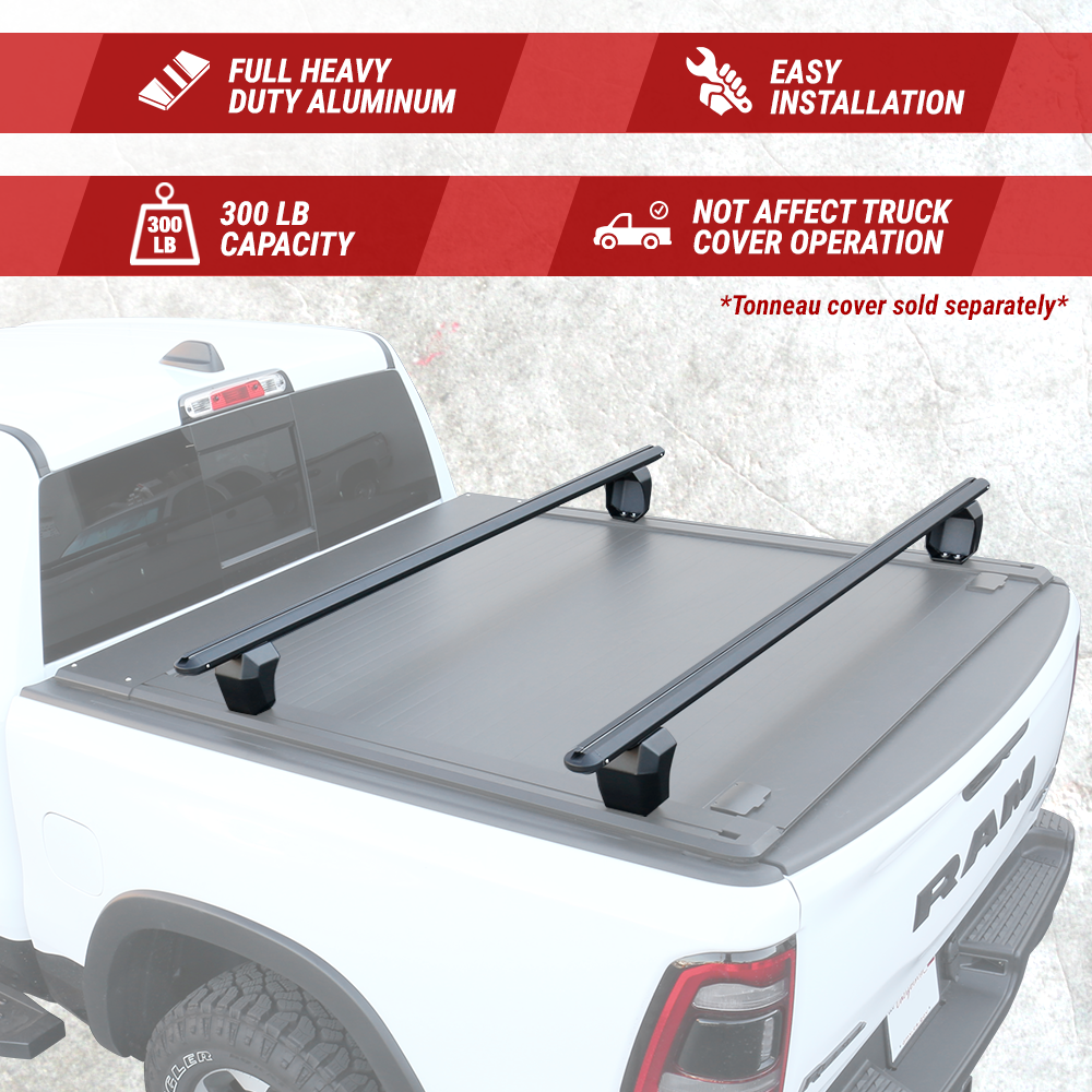 CB Heavy Duty Adjustable Crossbar w/ T-Slot Channel